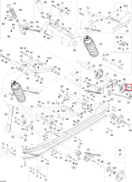 Шестигранный винт с Nylon Patch Ski-Doo Expedition TUV V800 4-TEC (2009) (M40050)