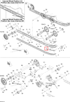 Подрез (конёк лыжи) Ski-Doo Skandic Tundra LT 550F (2009) (503191750)