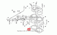 3007-874 Прокладка цилиндра Arctic Cat M8 10-> GASKET,CYLINDER