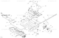 708302774 Опора отражателя