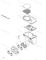 605349057 FILTRE A AIR *AIR FILTER  Фильтр воздушный