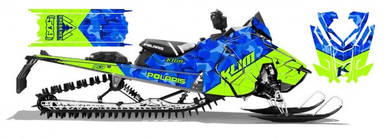 Наклейки для снегоходов Ski-Doo XM XP  Polaris RMK AXYS