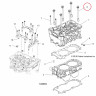 7520978 Болт M11X1.25X150 ГБЦ для квадроциклов Polaris Sportsman/Ranger/RZR 570/900/1000 7519123