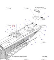 5271391-801 Крышка TAILGHTHRNSS короткий LFTLM LIFTED лаймовый цвет опция