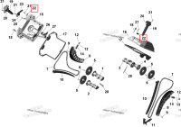 Хомут Can-Am Outlander 4x4 XT 1000R (2025) (420853414)