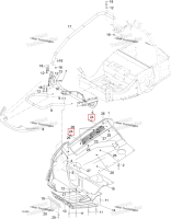 Чёрный заклёпка Ski-Doo Expedition TUV V800 4-TEC (2009) (M36036)