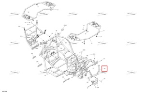 Задний шасси усилитель комплект Can-Am 715009552