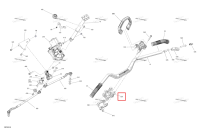 Руль Riser блок Can-Am Outlander 4x4 XMR 1000R (2025) (709402885)