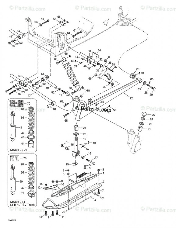 205002544 SCREW-SOCKET HD.DIN 912  Болт M10 X 25