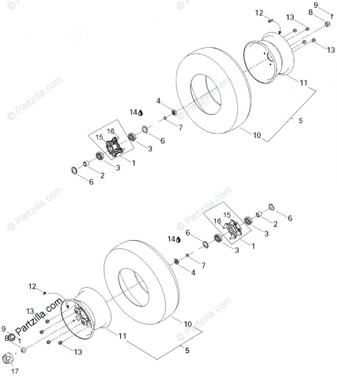 250300013 GOUJON DE ROUE *WHEEL STUD