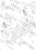 Упор ремень Ski-Doo Expedition TUV V800 4-TEC (2009) (M5447919)