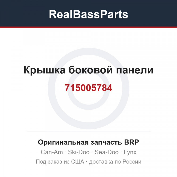 715005784 Крышка боковой панели