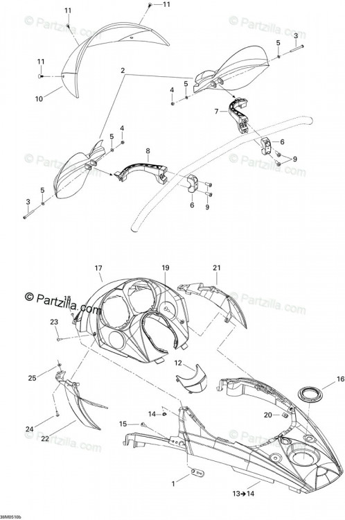 517303160 WINDSHIELD  Стекло ветровое, низкое, желтое (REV)