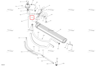Радиатор шланг Sea-Doo Spark 60 (2023) (276000448)