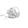 1327462 Вариатор ведущий 9R Boost Polaris 1327448 1327449 2212250 1327459 1327374 1323710 1323816 1327375