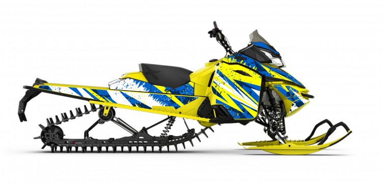 Наклейки для снегоходов Ski-Doo XM XP  Polaris RMK AXYS