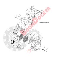 3083107 Направляющая веревки шруна ручного стартера для снегоходов Polaris 3083107