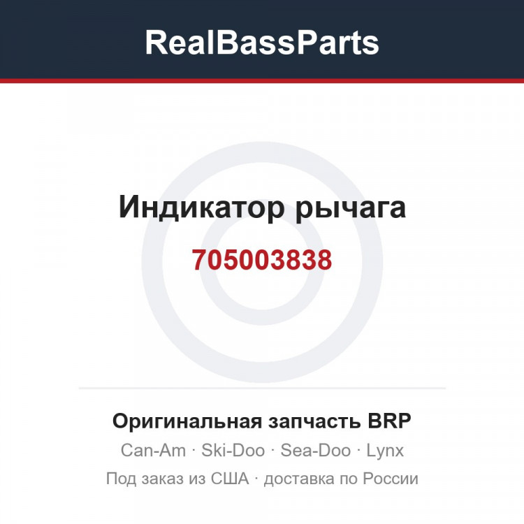 705003838 Индикатор рычага