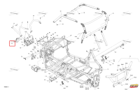 Передний крепление в сборе Can-Am Maverick Sport 1000R XRC (2022) (705210467)