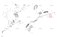 Руль торцевой Piece Can-Am Outlander 4x4 XMR 1000R (2025) (709403051)