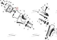 Separator шестерня Can-Am Outlander 4x4 XT 1000R (2025) (420256721)