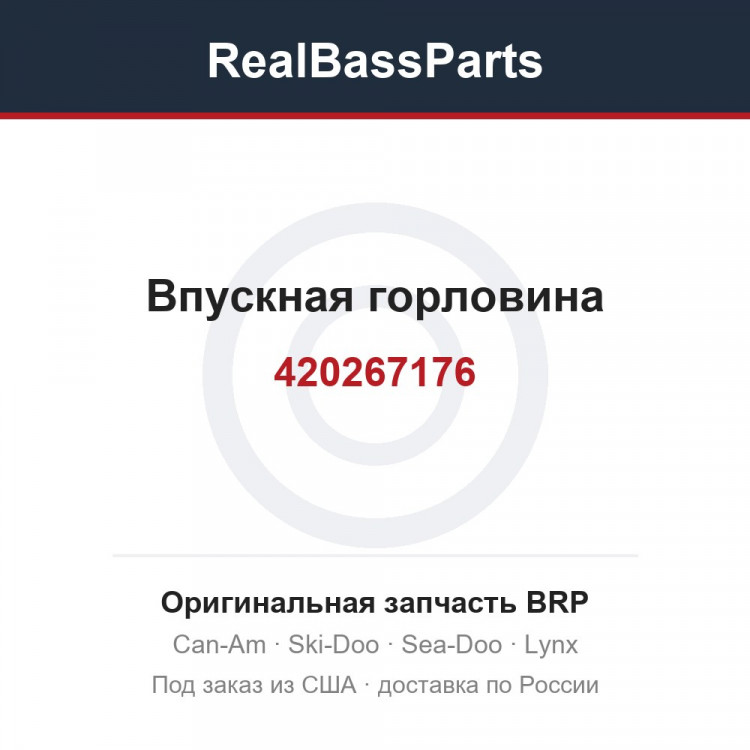 420267176 Впускная горловина