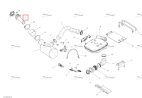 Головка труба в сборе Sea-Doo RXP (2016) (274001354)