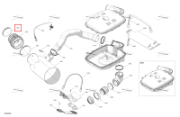 Хомут шестерня Sea-Doo RXP 325 X (2026) (293650281)