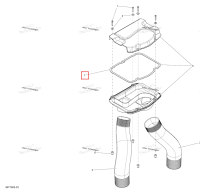 Was 293250099 прокладка Sea-Doo RXT (2016) (219704377)