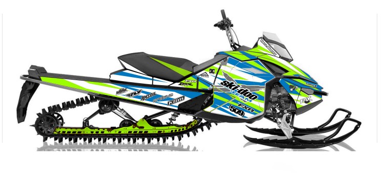 Наклейки для снегоходов Ski-Doo XM XP  Polaris RMK AXYS