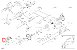 Защита Ski-Doo 503196419