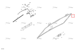 Flip лобовое стекло Glass комплект UR Can-Am 715009225
