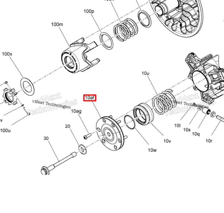 417224682 Пластина вариатора Ski-Doo 417223994