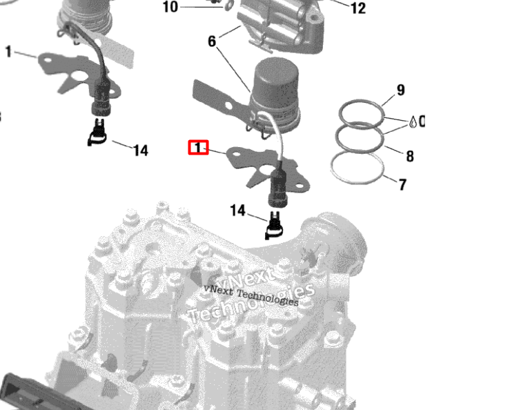 420430056 Прокладка форсунки Ski-Doo