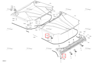 Roof анкер Can-Am Commander MAX 1000R EFI XT (2024) (705800795)