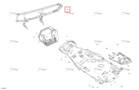 Глубокий чёрный передний бампер Can-Am Outlander 4x4 XT 1000R (2025) (715009289)