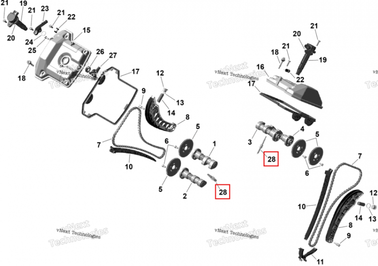 Свеча зажигания NGK LMAR8 AI 8 Can-Am Outlander 4x4 XT 1000R (2025) (420897096)
