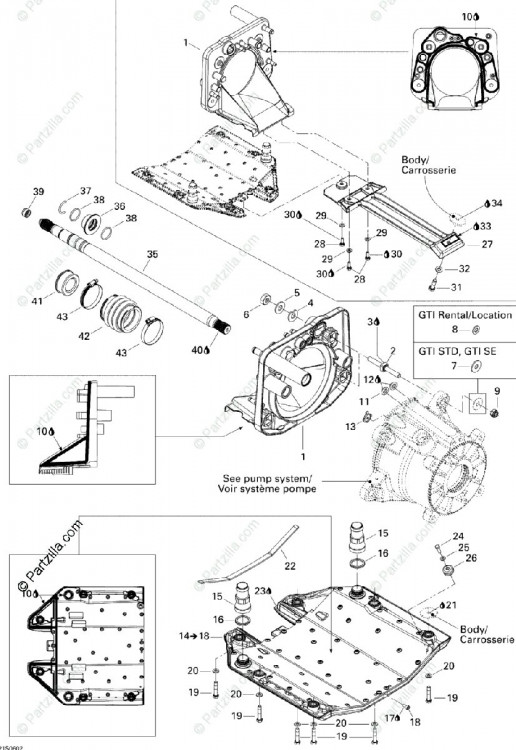 250300022 GOUJON CARRE   *STUD-SQUARE  шпилька с резьбой