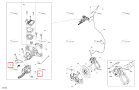 Parking тормоз рычаг Ski-Doo Expedition LE 900 ACE Turbo (2026) (507032739)
