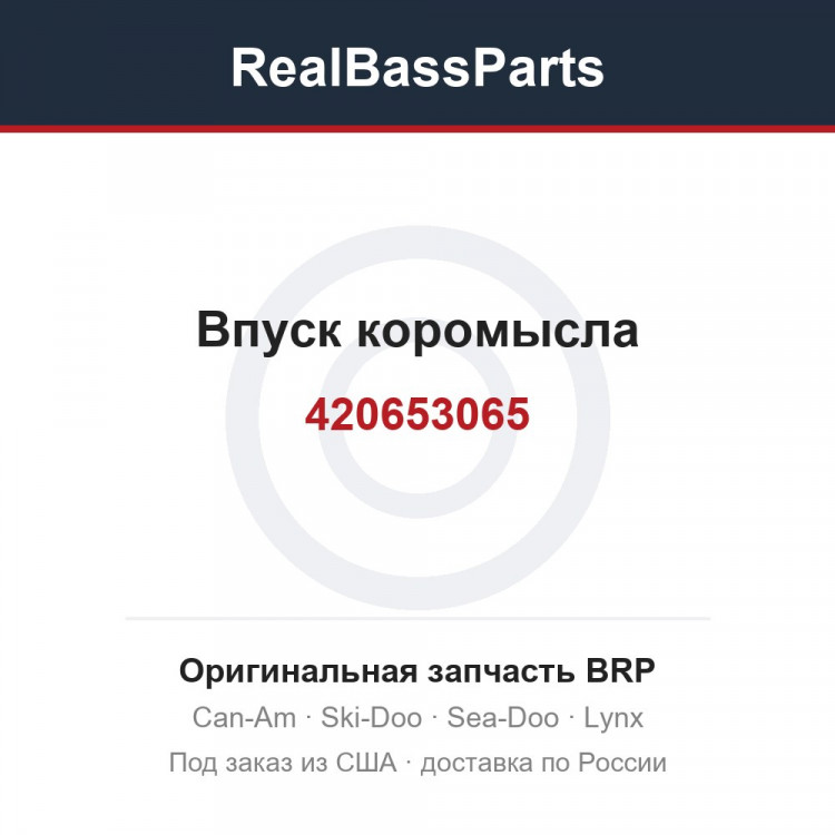 420653065 Впуск коромысла