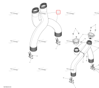 VENTILATION HOSES 3.5 Sea-Doo RXT (2016) (237000044)