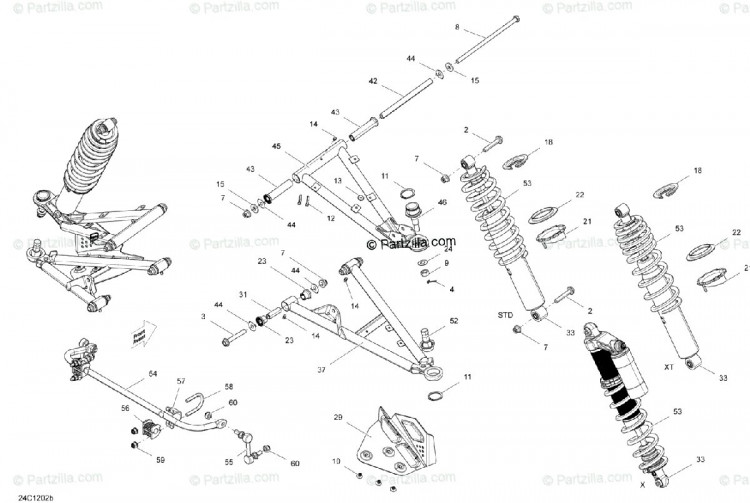 706201449 Передний амортизатор