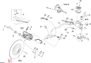 Тормоз Disk Ski-Doo 507032402