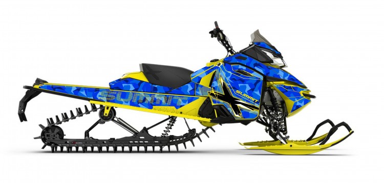 Наклейки для снегоходов Ski-Doo XM XP  Polaris RMK AXYS