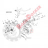 05-152-55F Колодка тормозная на 1 суппорт для снегоходов Polaris WIDETRAK LX -2007" 2200988/2201220/2201567