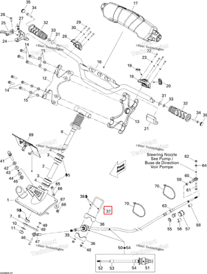 U хомут Sea-Doo 277001677