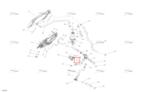 Термостат шланг Can-Am Outlander 4x4 XT 1000R (2025) (709201262)