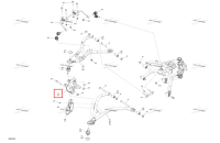Левый поворотный кулак Can-Am Outlander 4x4 XT 1000R (2025) (706203212)