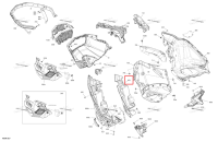 Левый нижний Acoustic панель Ski-Doo Expedition LE 900 ACE Turbo (2026) (502008508)
