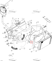 AXAIL MOTOR FA SPAL 225 Ski-Doo Expedition TUV V800 4-TEC (2009) (M42091)